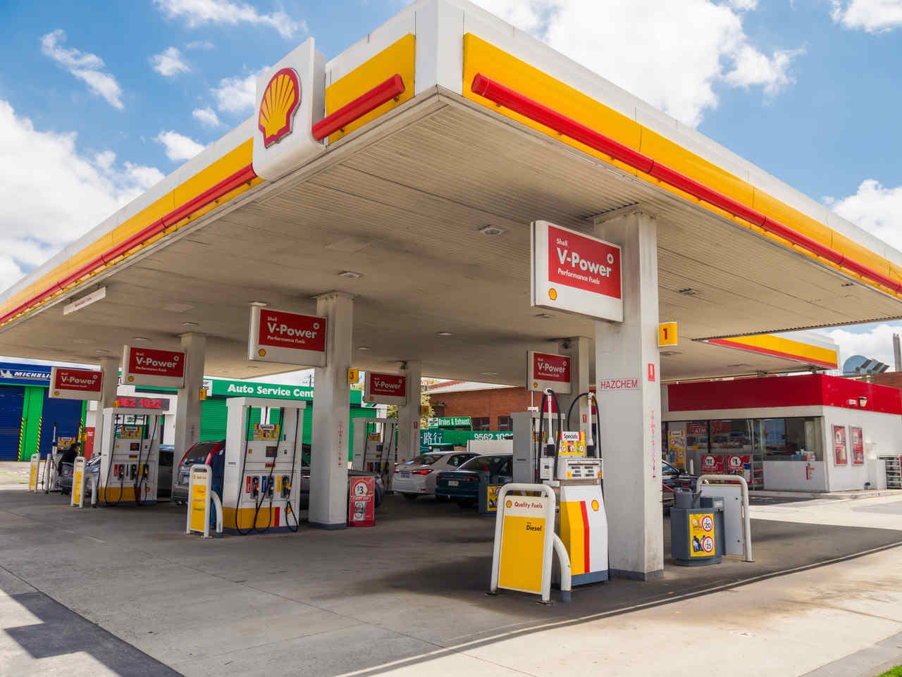 posto de gasolina