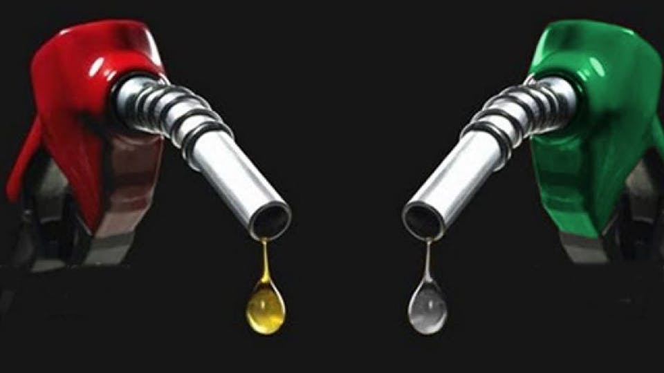 gasolina versus álcool